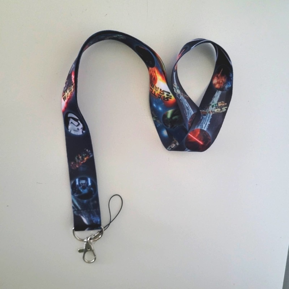 Top Movies All Time New Star Wars Cell Phone Holder Lanyard and Id Badge Clip B